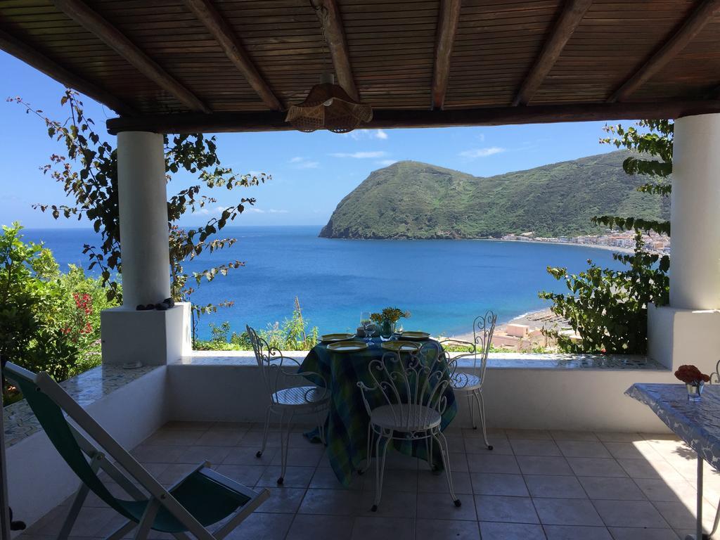 Villa Vista Mare Mela Lipari  Zewnętrze zdjęcie