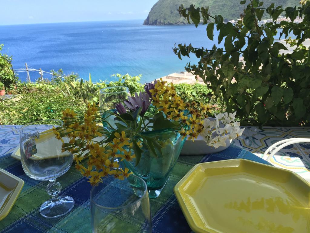 Villa Vista Mare Mela Lipari  Zewnętrze zdjęcie