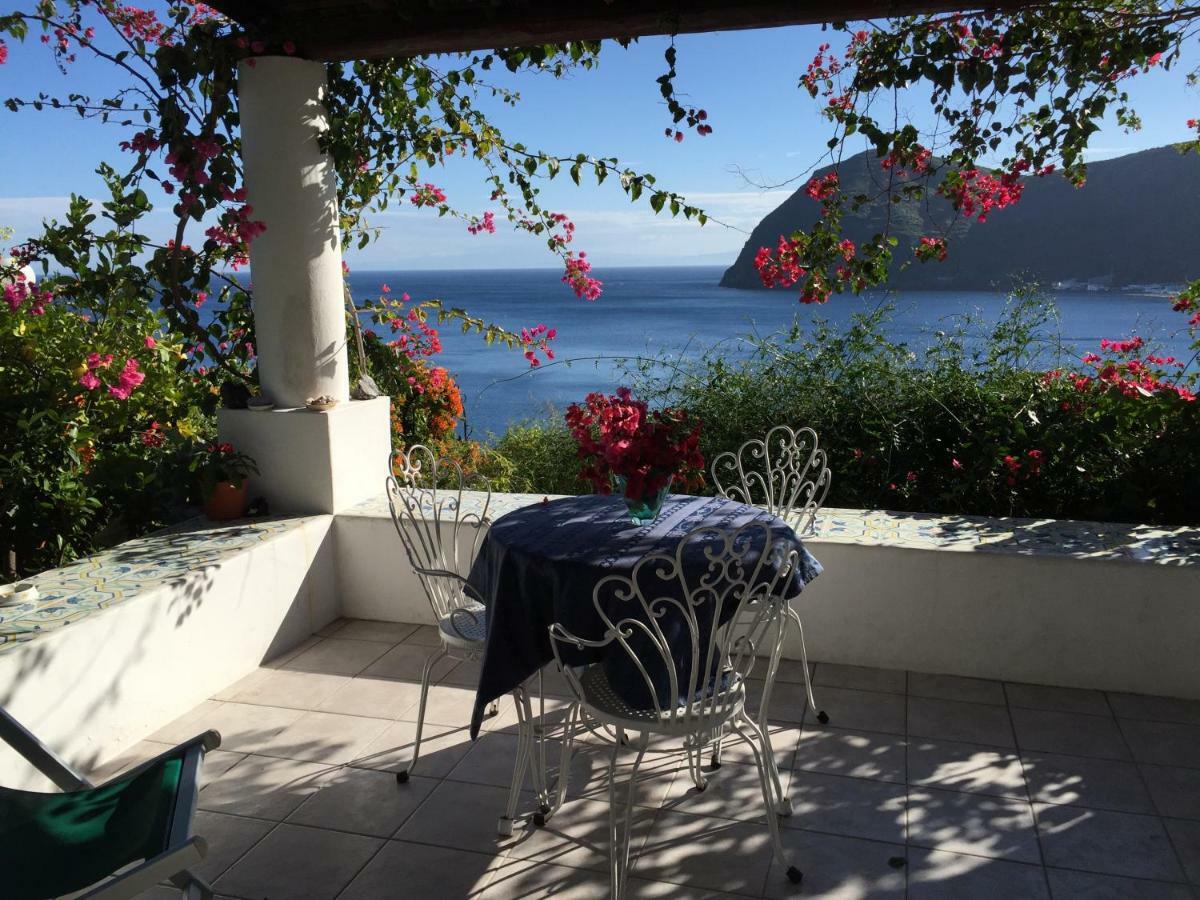 Villa Vista Mare Mela Lipari  Zewnętrze zdjęcie